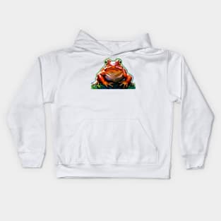 Indifferent Frog Kids Hoodie